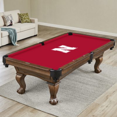 University of Nebraska 8' Pool Table Cloth