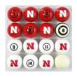 University of Nebraska Billiard Balls with Numbers 11 University of Nebraska Billiard Balls with Numbers