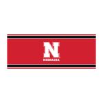 University of Nebraska Chrome Lamp