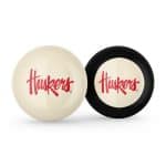 University of Nebraska Cue Ball & 8 Ball 6 University of Nebraska Cue Ball & 8 Ball