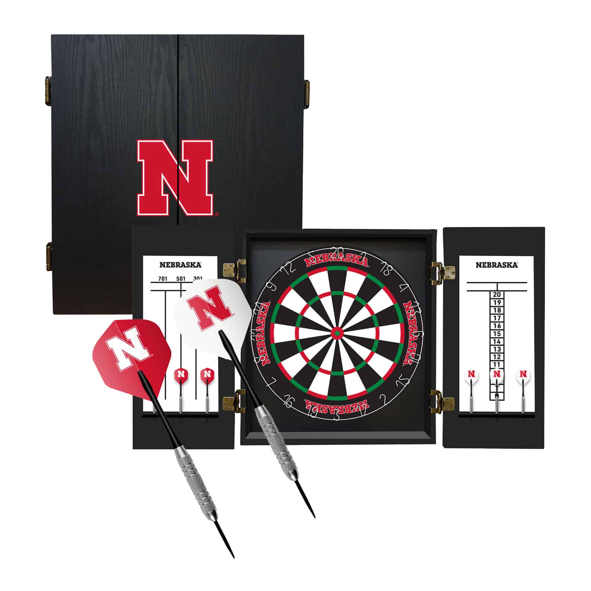 University of Nebraska Fan's Choice Dartboard Set 7 University of Nebraska Fan's Choice Dartboard Set - Image 7