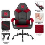 University of Nebraska Oversized Office Chair 8 University of Nebraska Oversized Office Chair