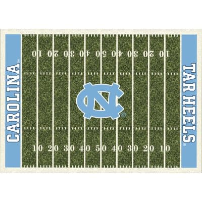 University of North Carolina 8x11 Homefield Rug