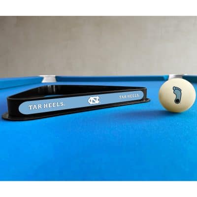 University of North Carolina Cue Ball & Ball Rack