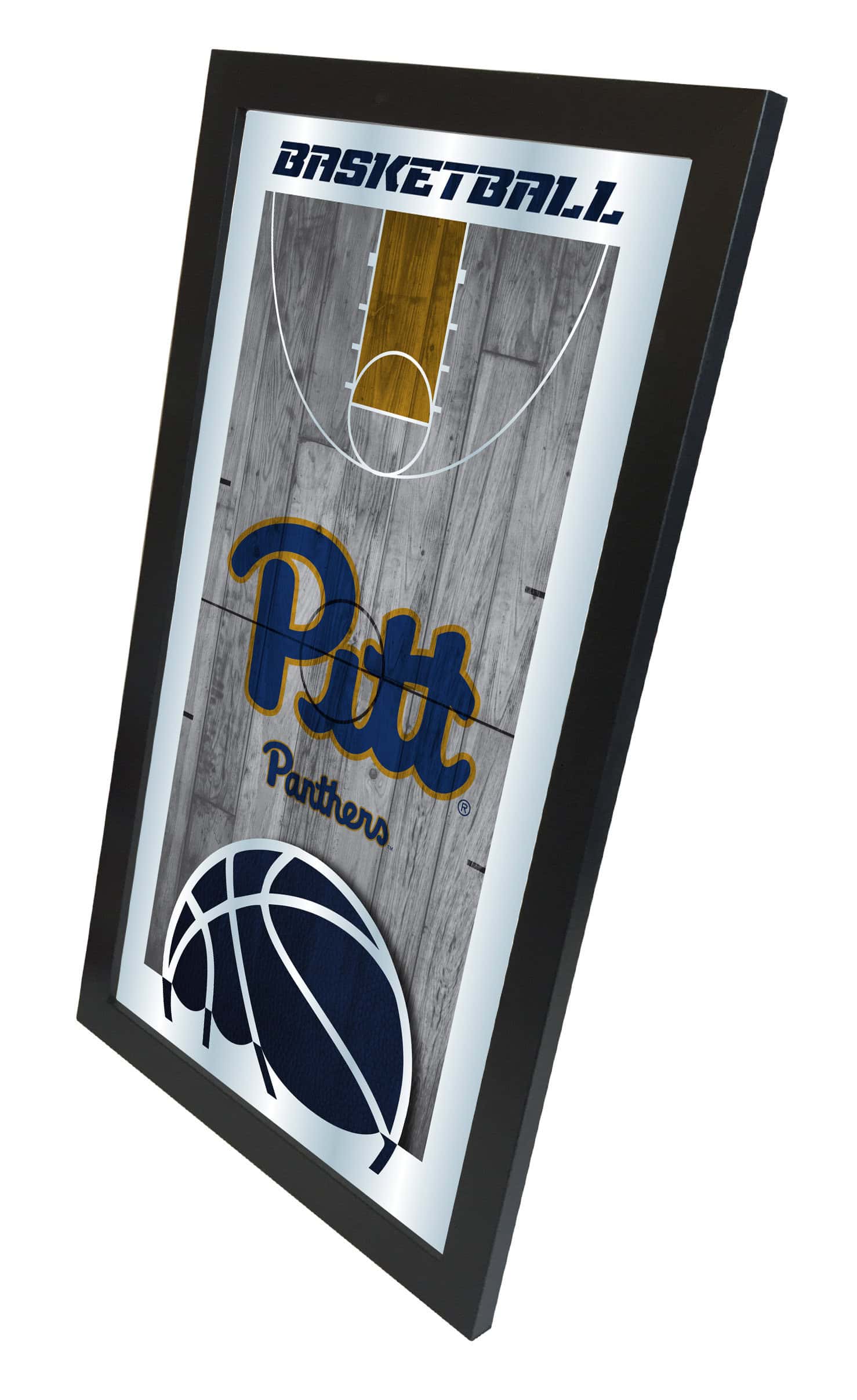 University of Pittsburgh 15x26 Basketball Wall Mirror 5 University of Pittsburgh 15x26 Basketball Wall Mirror