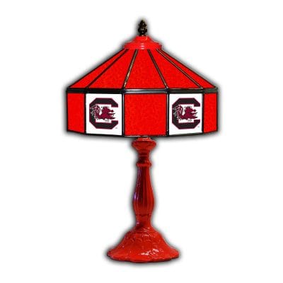 University of South Carolina 21-inch Glass Table Lamp