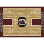 University of South Carolina 8x11 Courtside Rug 3 University of South Carolina 8x11 Courtside Rug