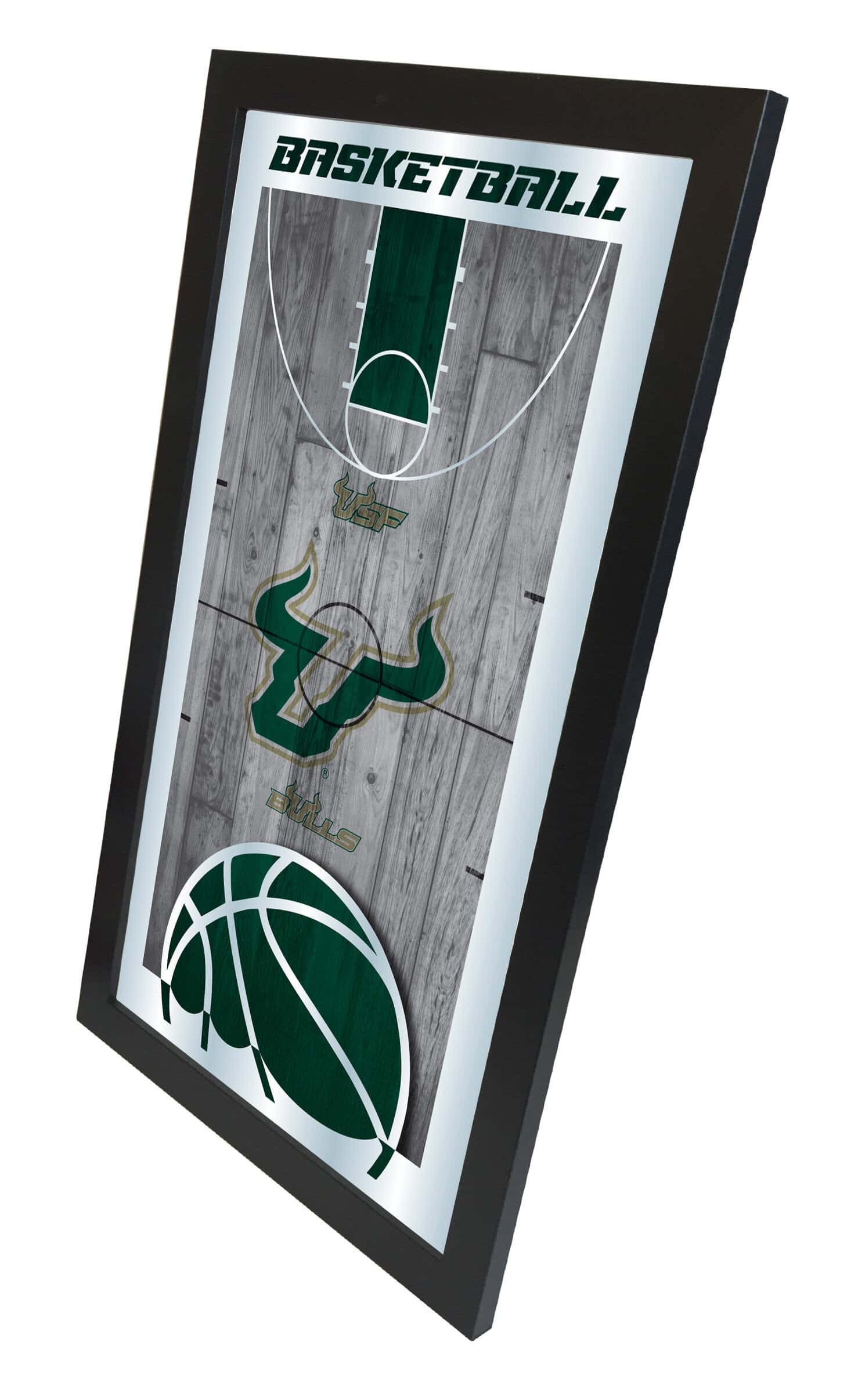 University of South Florida 15x26 Basketball Wall Mirror 5 University of South Florida 15x26 Basketball Wall Mirror
