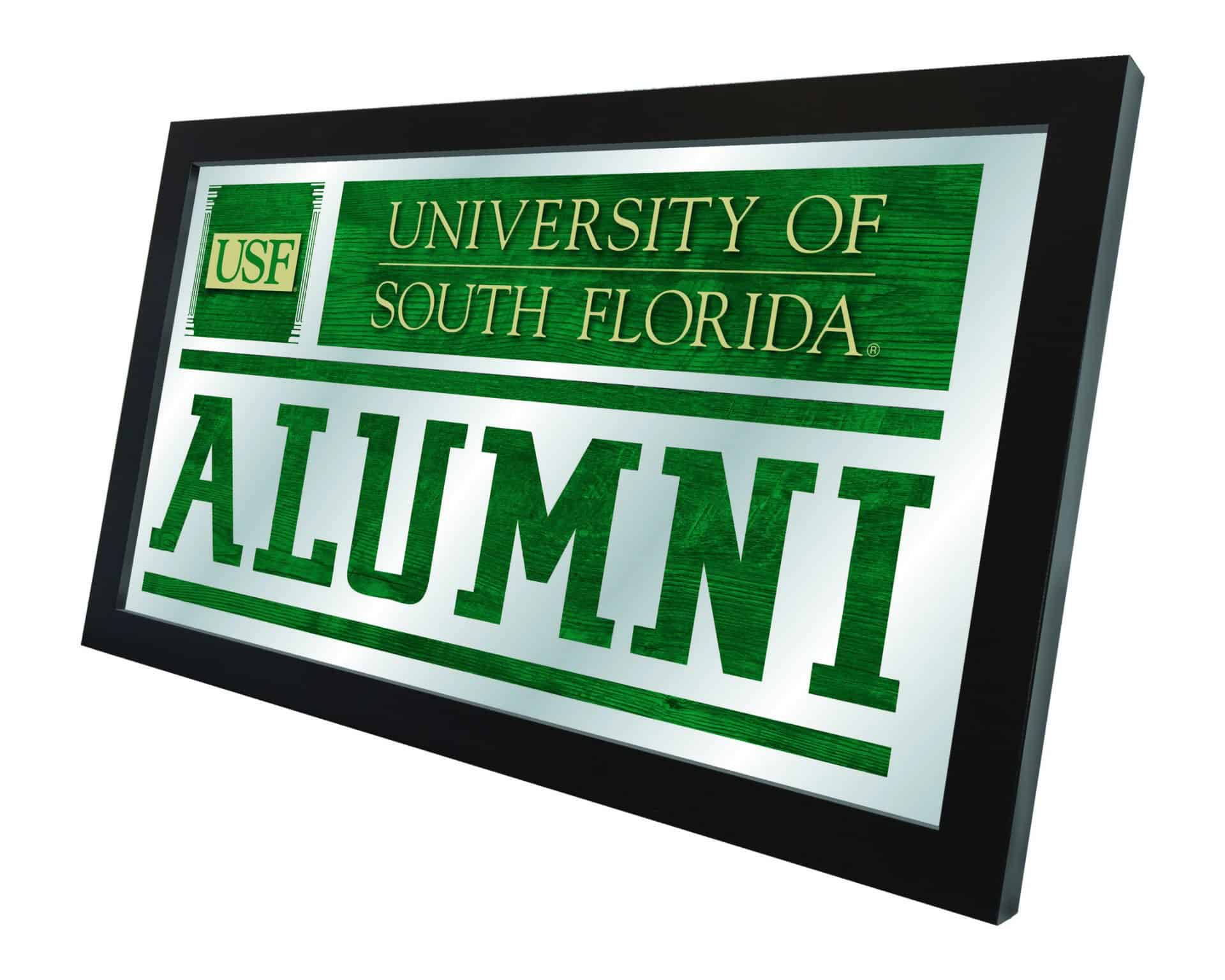 University of South Florida 26x15 Alumni Wall Mirror 2 University of South Florida 26x15 Alumni Wall Mirror - Image 2
