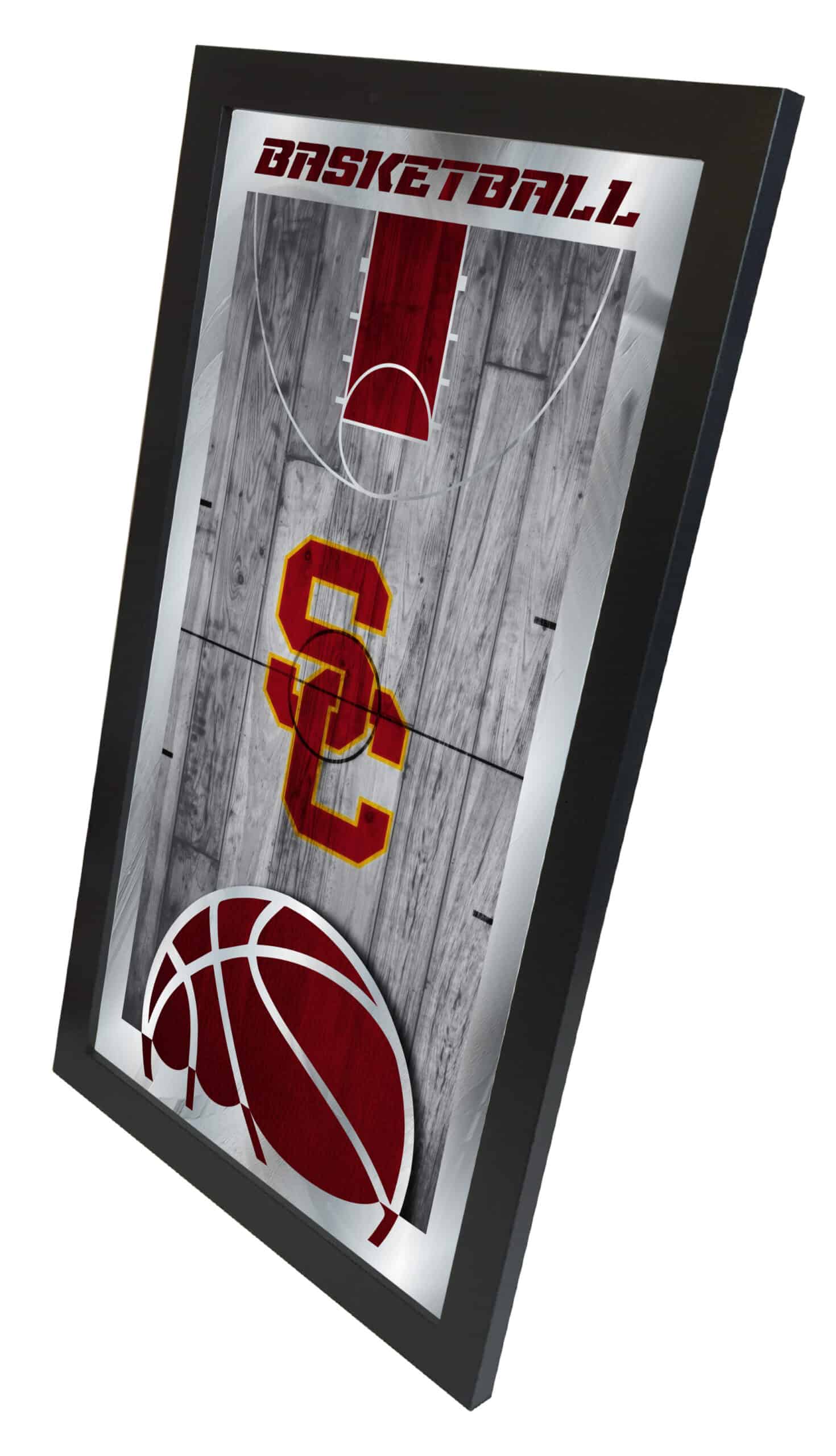 University of Southern California 15x26 Basketball Wall Mirror 5 University of Southern California 15x26 Basketball Wall Mirror