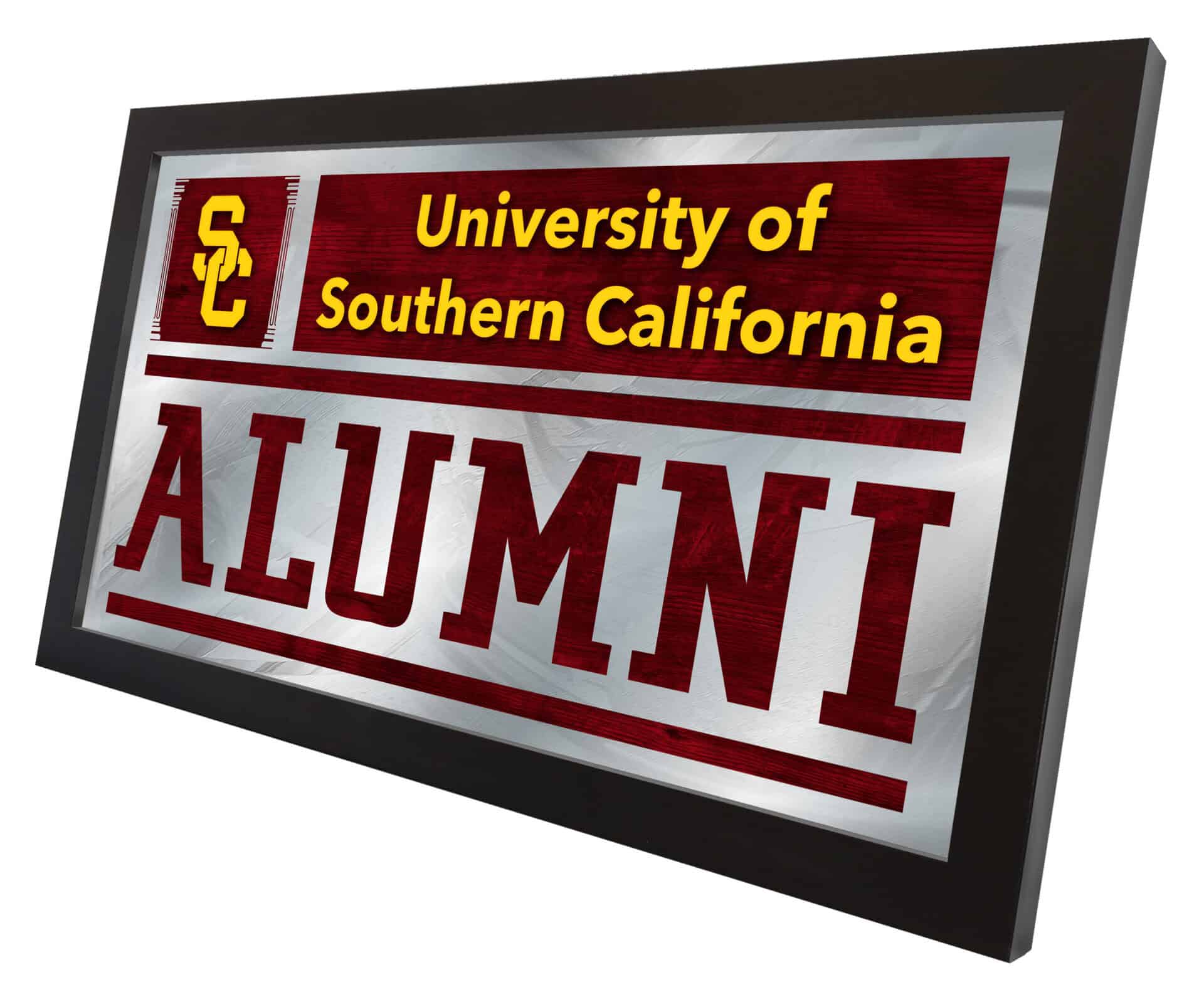 University of Southern California 26x15 Alumni Wall Mirror 5 University of Southern California 26x15 Alumni Wall Mirror