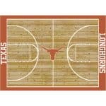 University of Texas 4x6 Courtside Rug 4 University of Texas 4x6 Courtside Rug