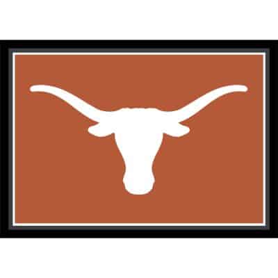 University of Texas 4x6 Spirit Rug