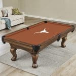 University of Texas 8' Pool Table Cloth 4 University of Texas 8' Pool Table Cloth