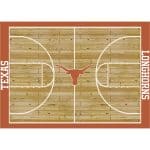University of Texas 8x11 Courtside Rug 3 University of Texas 8x11 Courtside Rug