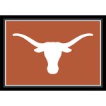 University of Texas 8x11 Spirit Rug 3 University of Texas 8x11 Spirit Rug