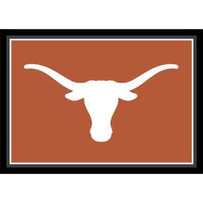 University of Texas 8x11 Spirit Rug
