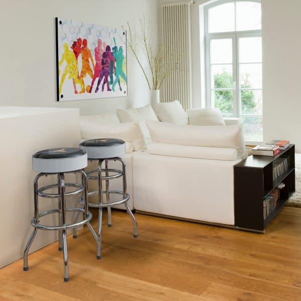 University of Texas Chrome Bar Stool 5