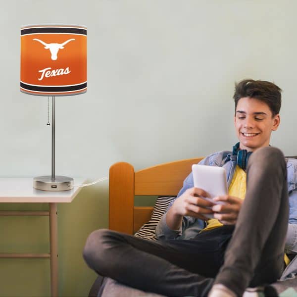 University of Texas Chrome Lamp 2