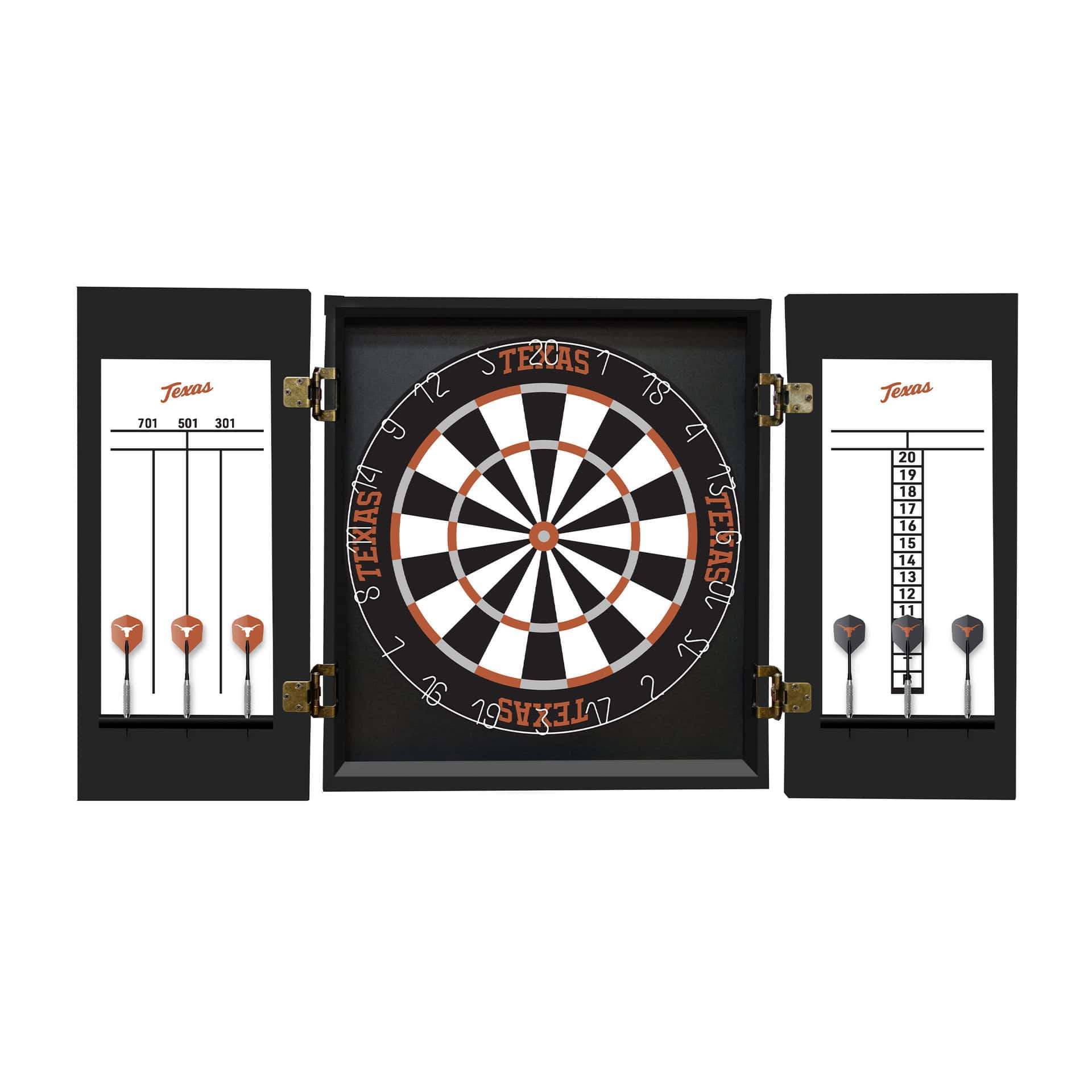 University of Texas Fan's Choice Dartboard Set 4 University of Texas Fan's Choice Dartboard Set - Image 4