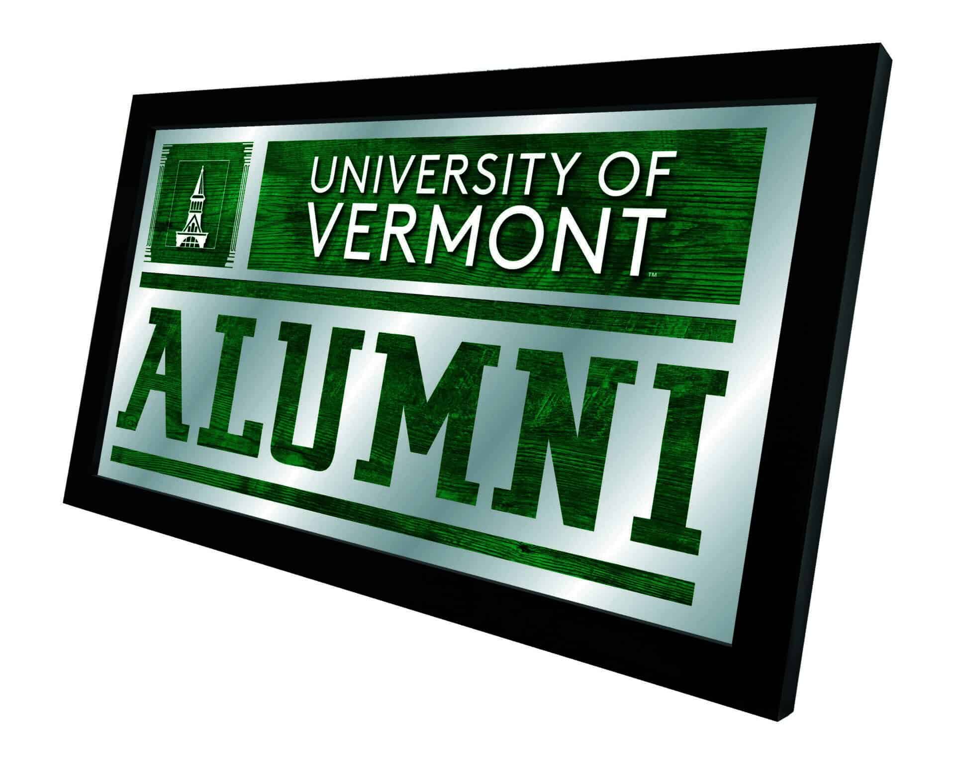 University of Vermont 26x15 Alumni Wall Mirror 2 University of Vermont 26x15 Alumni Wall Mirror - Image 2