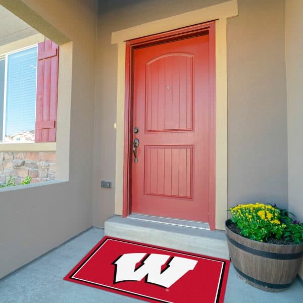 University of Wisconsin 3x4 Area Rug 1