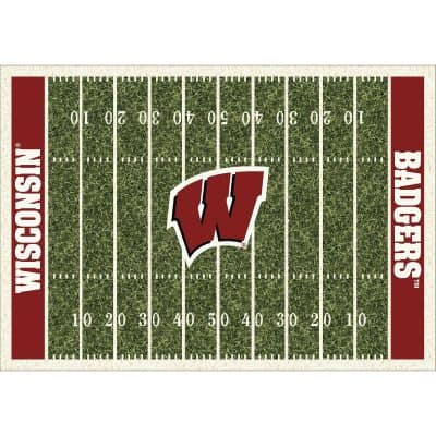 University of Wisconsin 8x11 Homefield Rug