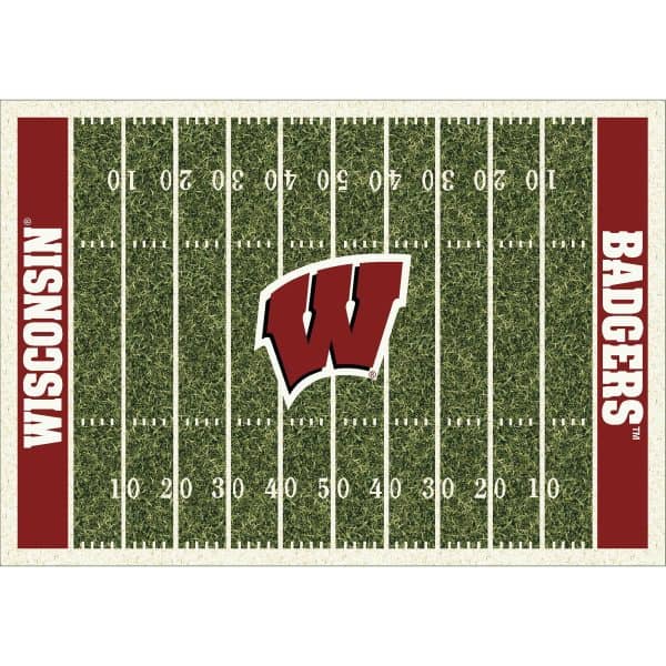 University of Wisconsin 8x11 Homefield Rug