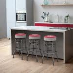 University of Wisconsin Chrome Bar Stool 13 University of Wisconsin Chrome Bar Stool
