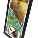 University of Wyoming 15x26 Football Wall Mirror