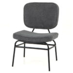 Sherpa Upholstered Accent Chair with Ergonomic Design and Stability