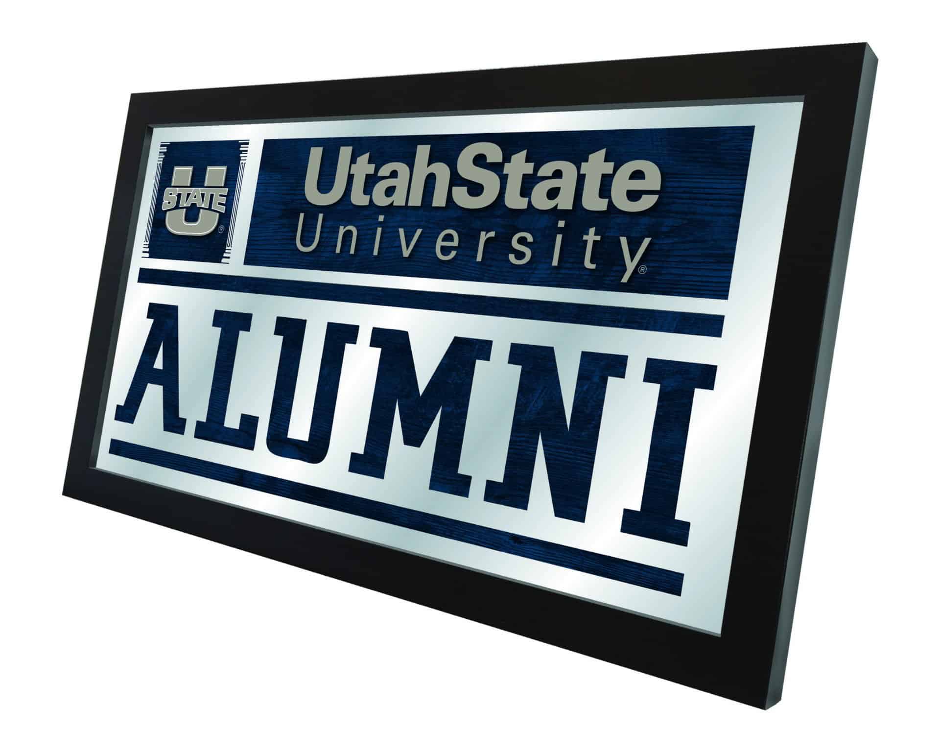 Utah State University 26x15 Alumni Wall Mirror 2 Utah State University 26x15 Alumni Wall Mirror - Image 2