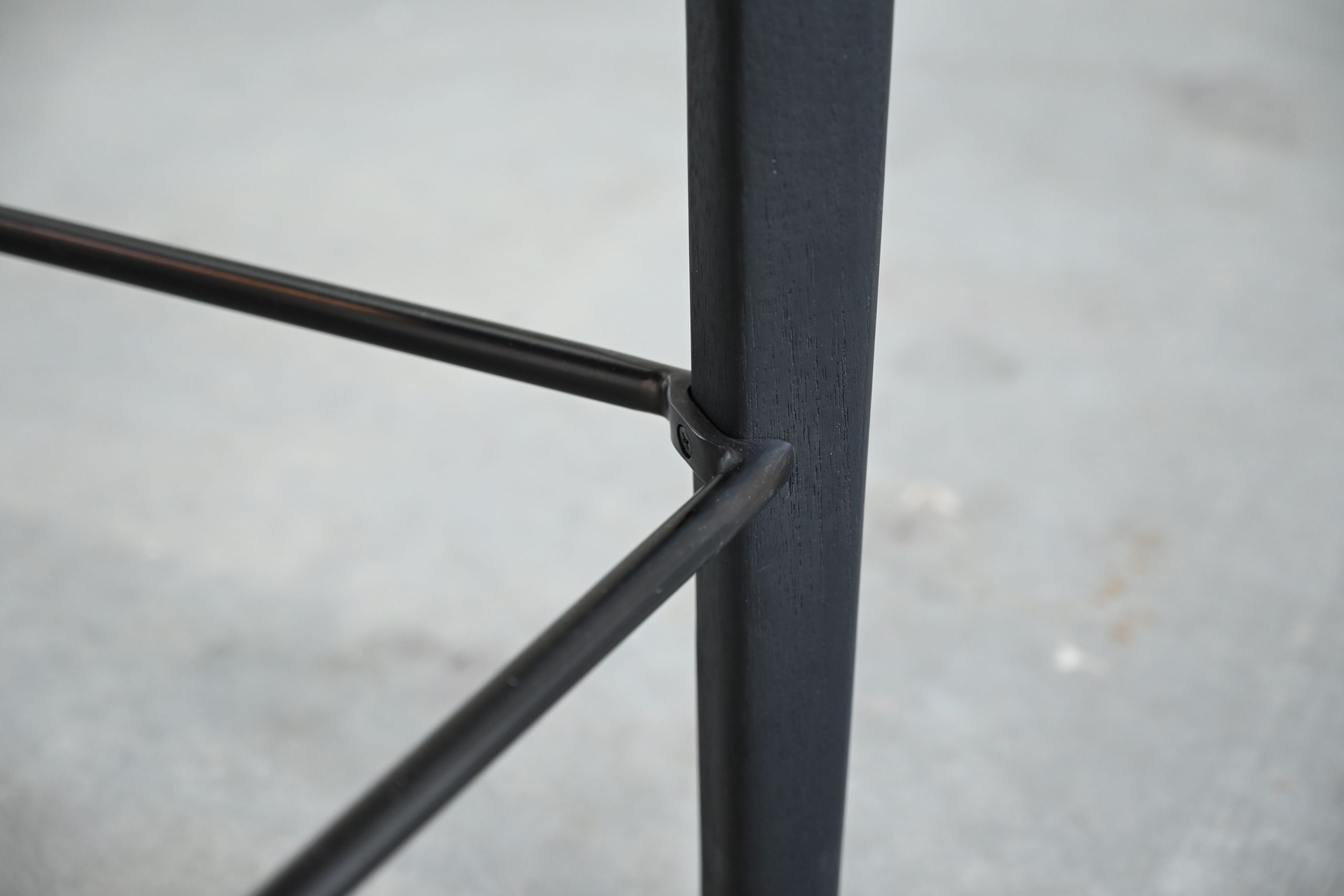 VENT Black Teak Counter Stool 6 VENT Black Teak Counter Stool - Image 6