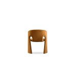 VERA Fennelseed Polyester Steel Frame Dining Chair