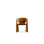 VERA Fennelseed Polyester Steel Frame Dining Chair