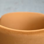 VERA Fennelseed Polyester Steel Frame Dining Chair