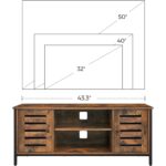 Rustic Mid-Century TV Stand with Storage for 50-Inch TVs 10 Rustic Mid-Century TV Stand with Storage for 50-Inch TVs