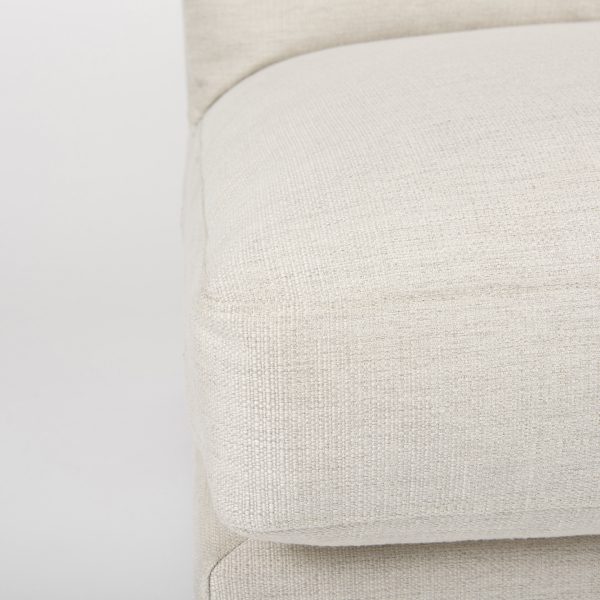 Valence 38.2L x 38.6W x 28.3H Beige Armless Sectional Piece 10