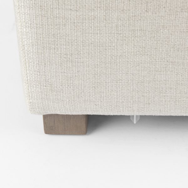 Valence 38.6L x 26.0W x 17.7H Beige 23 Ottoman Sectional Piece 10