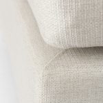 Valence 38.6L x 26.0W x 17.7H Beige 2/3 Ottoman Sectional Piece