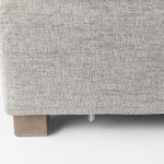 Valence 38.6L x 26.0W x 17.7H Medium Gray 2/3 Ottoman Sectional Piece