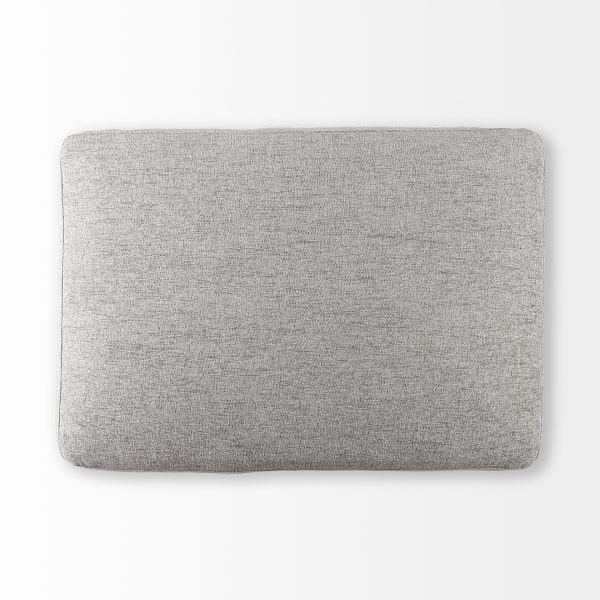 Valence 38.6L x 26.0W x 17.7H Medium Gray 23 Ottoman Sectional Piece 5