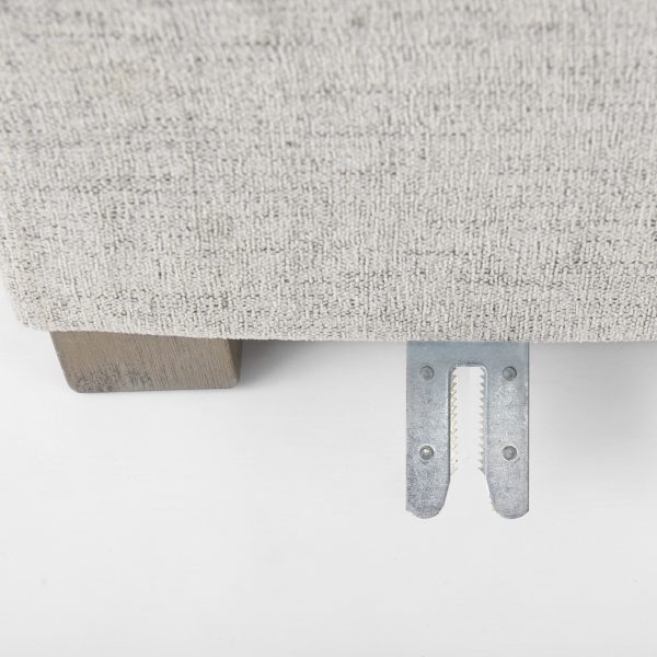 Valence 38.6L x 26.0W x 17.7H Medium Gray 23 Ottoman Sectional Piece 9
