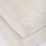 Valence 38.6L x 38.6W x 17.7H Beige Full Size Ottoman Sectional Piece