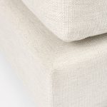Valence 38.6L x 38.6W x 17.7H Beige Full Size Ottoman Sectional Piece
