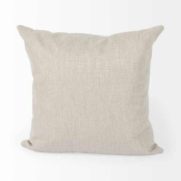 Valence Beige Throw Pillow Sectional Piece 4