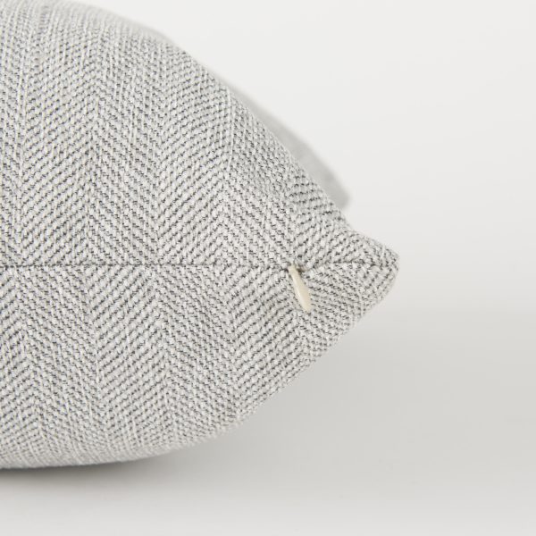 Valence Light Gray Throw Pillow Sectional Piece 10