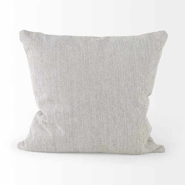Valence Light Gray Throw Pillow Sectional Piece 6