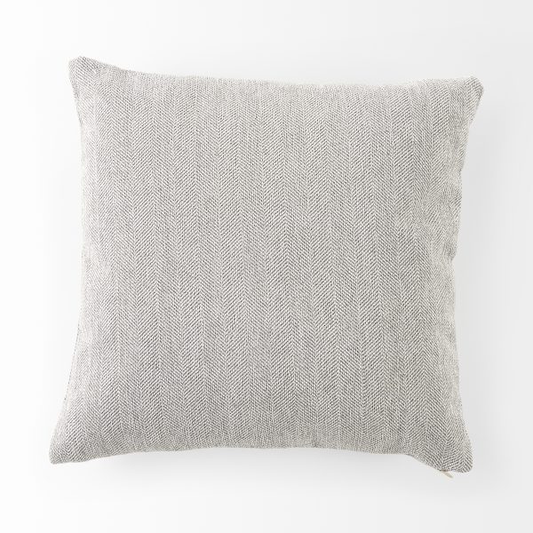 Valence Light Gray Throw Pillow Sectional Piece 8