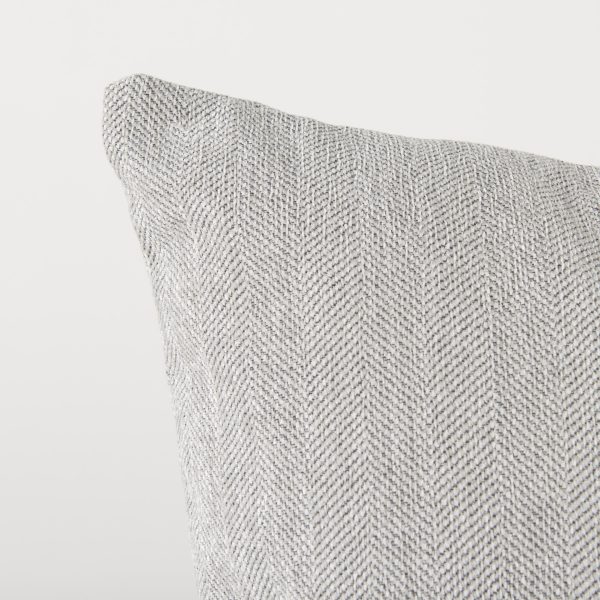 Valence Light Gray Throw Pillow Sectional Piece 9